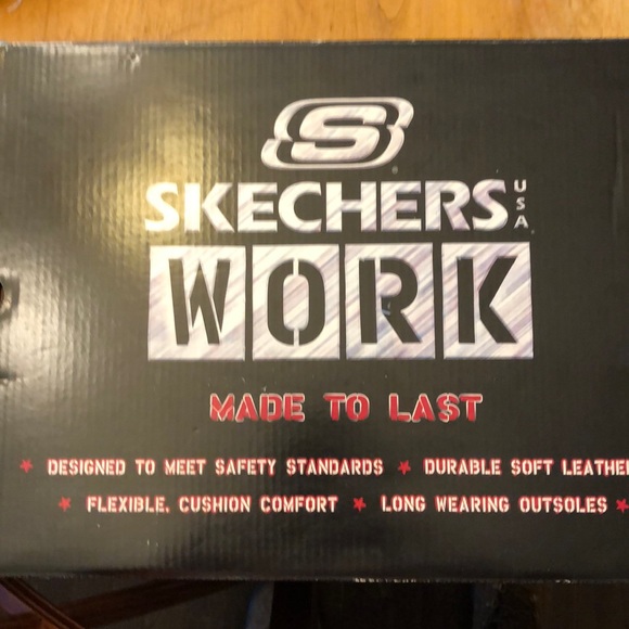 Skechers work steel toe size 13